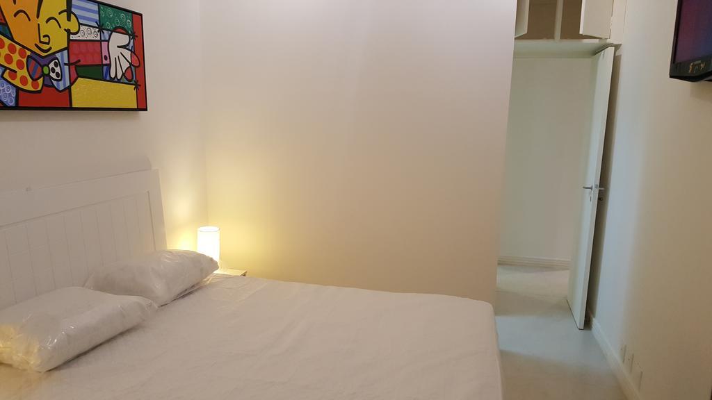 Flat Na Praia Barra Da Tijuca Rio de Janeiro Bagian luar foto